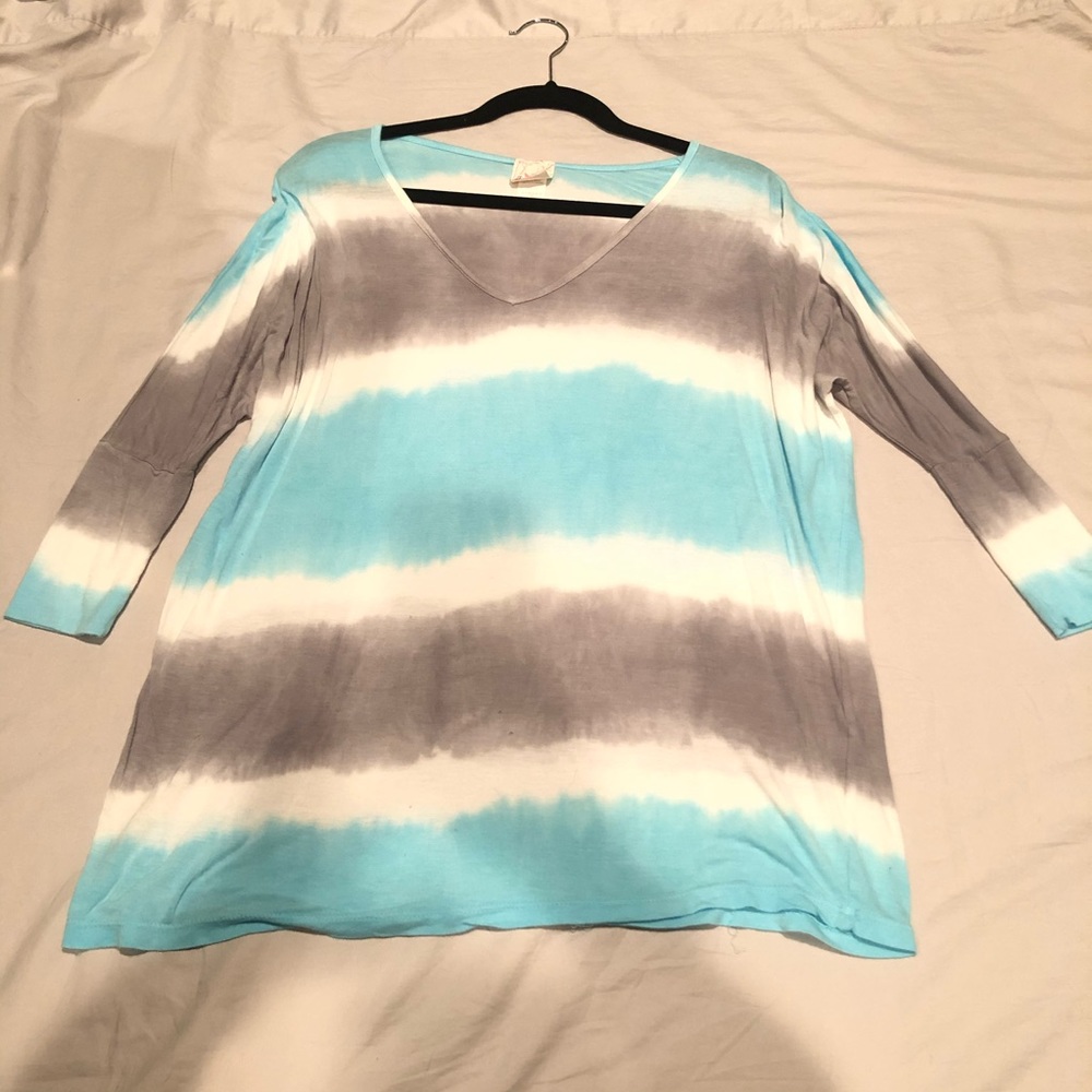 Freeloader tie dye v-neck